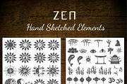 Hand Sketched ZEN Vectors & Template, a Texture Illustration by Lone Star I&D (Thumbnail 3 of 4)