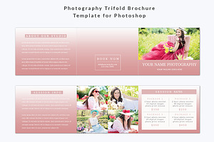 Photography Trifold Brochure Templat