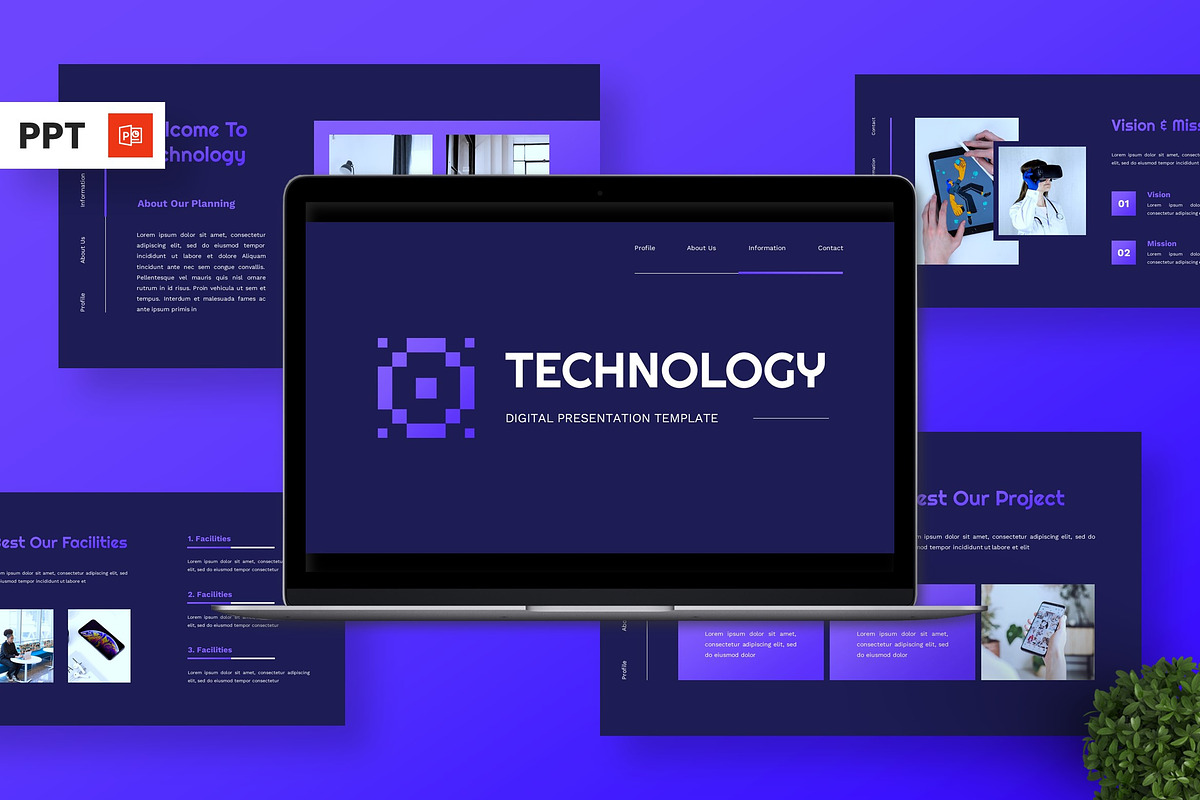 Technology - Digital Powerpoint
