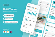 LoopDay - Habit Tracker Mobile App, an App Template by productype1 (Thumbnail 1 of 5)