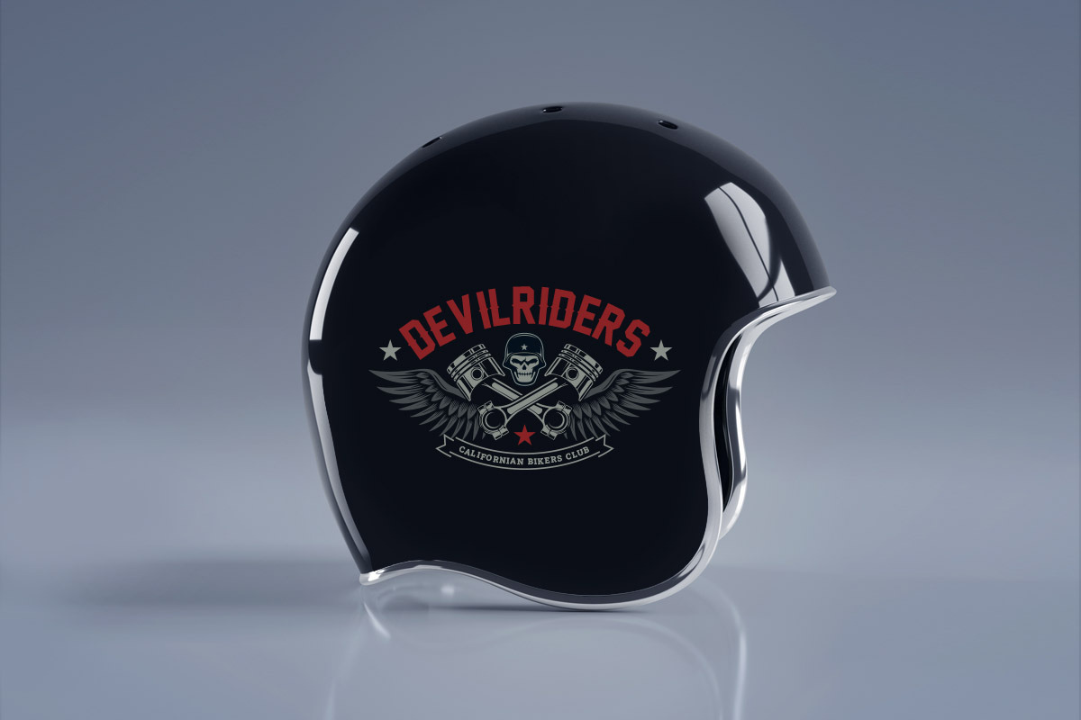 BIKER GANGS LOGO TEMPS., a Branding & Logo Template by g design (Photo 4 of 6)