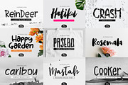 MIXED Huge Font Bundles 68 Fonts, a Handwritten Font by YandiDesigns (Thumbnail 4 of 7)