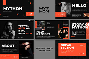 Mython - Powerpoint Template