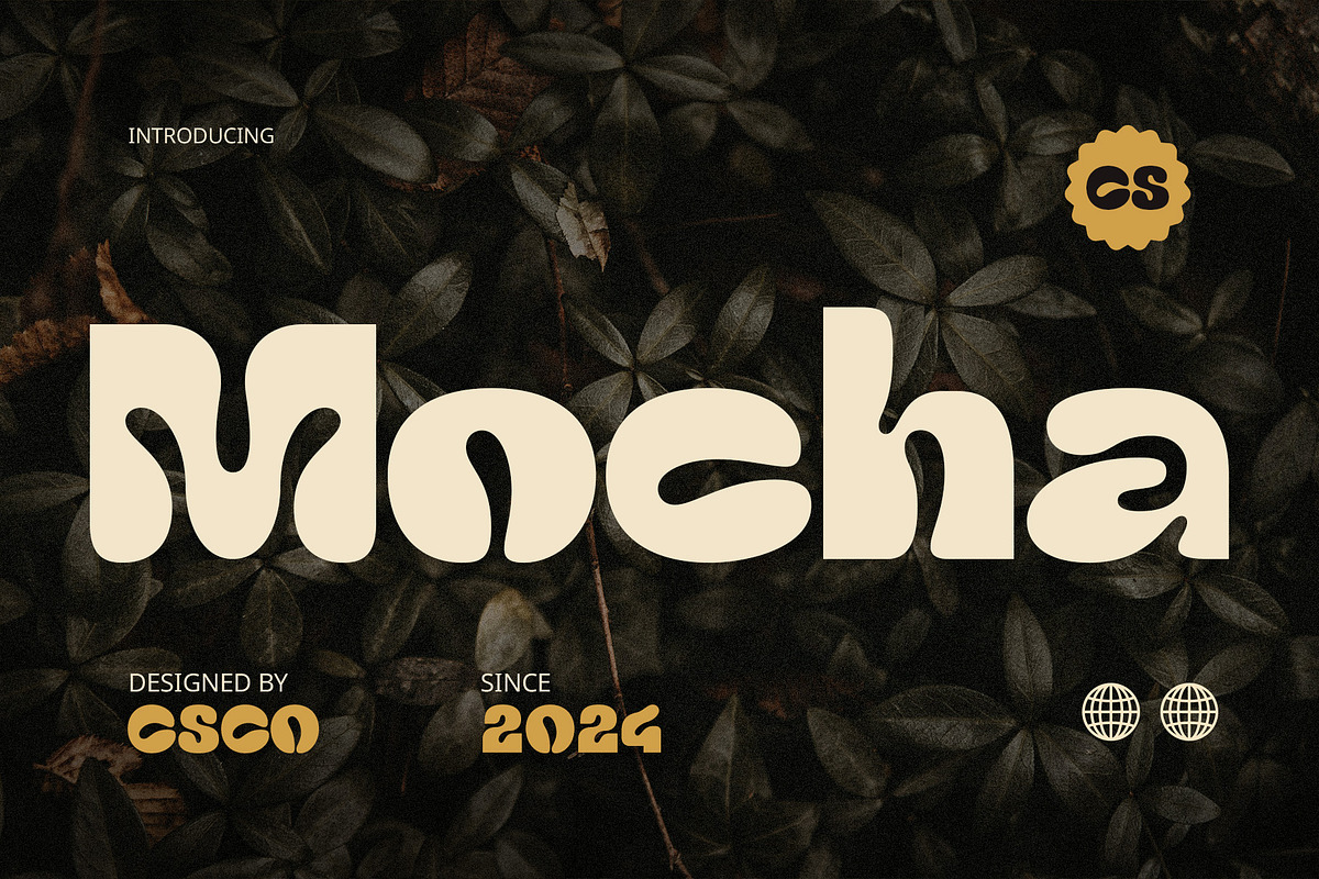 CS Mocha – Decorative Font, a Sans Serif Font by Craft Supply Co. (Photo 1 of 8)
