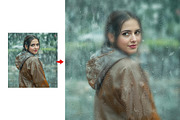 Rain Day Wet Glass Photo Effect, an Action Add-On by MRI STUDIO (Thumbnail 6 of 13)