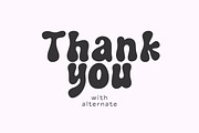 Make Daisy - Retro Groovy Font, a Handwritten Font by SaktiAvellin (Thumbnail 8 of 8)