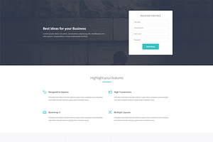 LandinGo - Multipurpose Landing Page