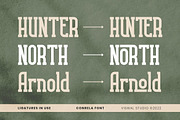Conrela - Vintage Font, a Slab Serif Font by Viswal Studio (Thumbnail 4 of 6)