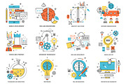 +350 Line Business Icons Collection, an Outline Icon by Anna Ozerina (Thumbnail 2 of 9)