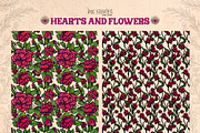 Hearts and Flowers Boho Vintage Set, a Decorative Illustration by Ink Stories (Thumbnail 12 of 24)
