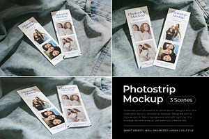 Photostrip Mockup, a Product Mockup by Pitchlook.Studio