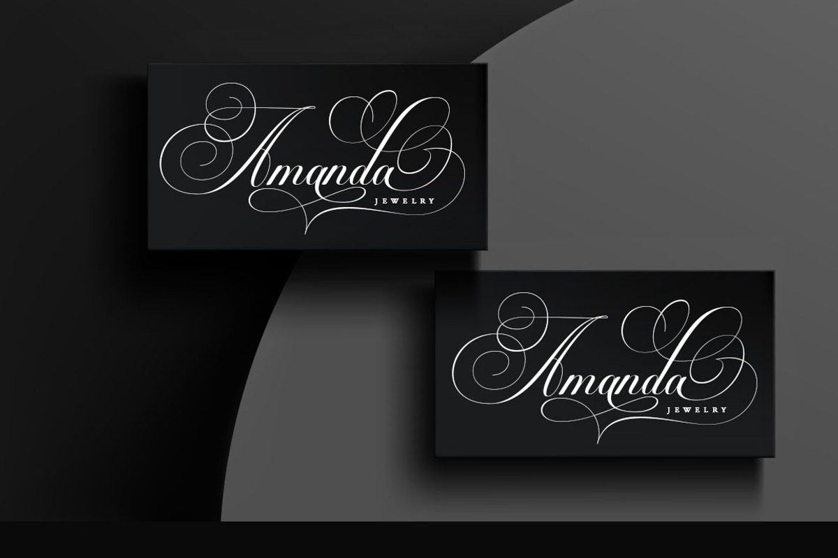 Brilliani Script Pro, a Script Font by Has_rizal (Photo 9 of 14)