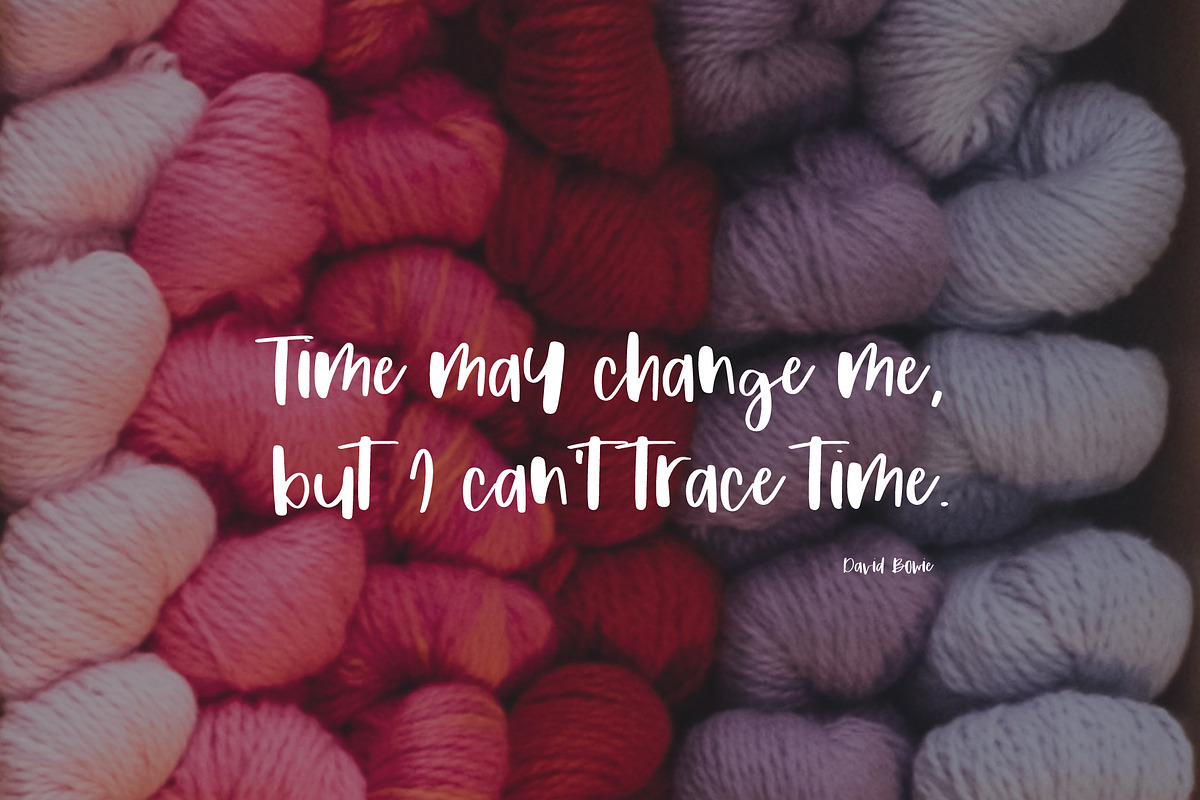 Without | Handwritten Font, a Script Font by Artstudio (Photo 4 of 6)