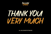 The Wild Chaos Font, a Script Font by Allouse Studio (Thumbnail 3 of 16)