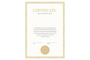 Certificate257 | Stationery Templates ~ Creative Market