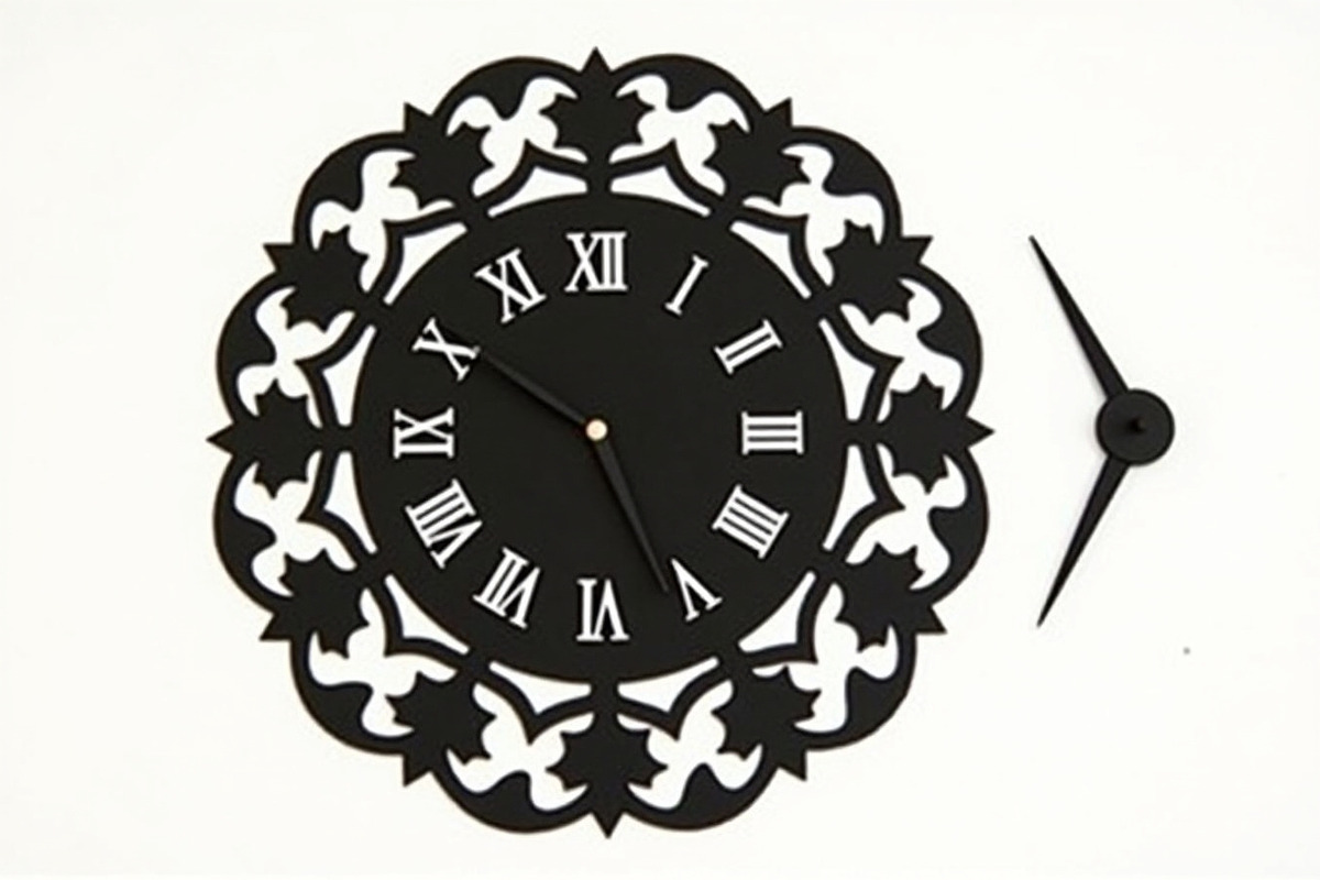 Vintage Wall Clock Victorian design, an Illustration by Amazin_art (Photo 2 of 21)