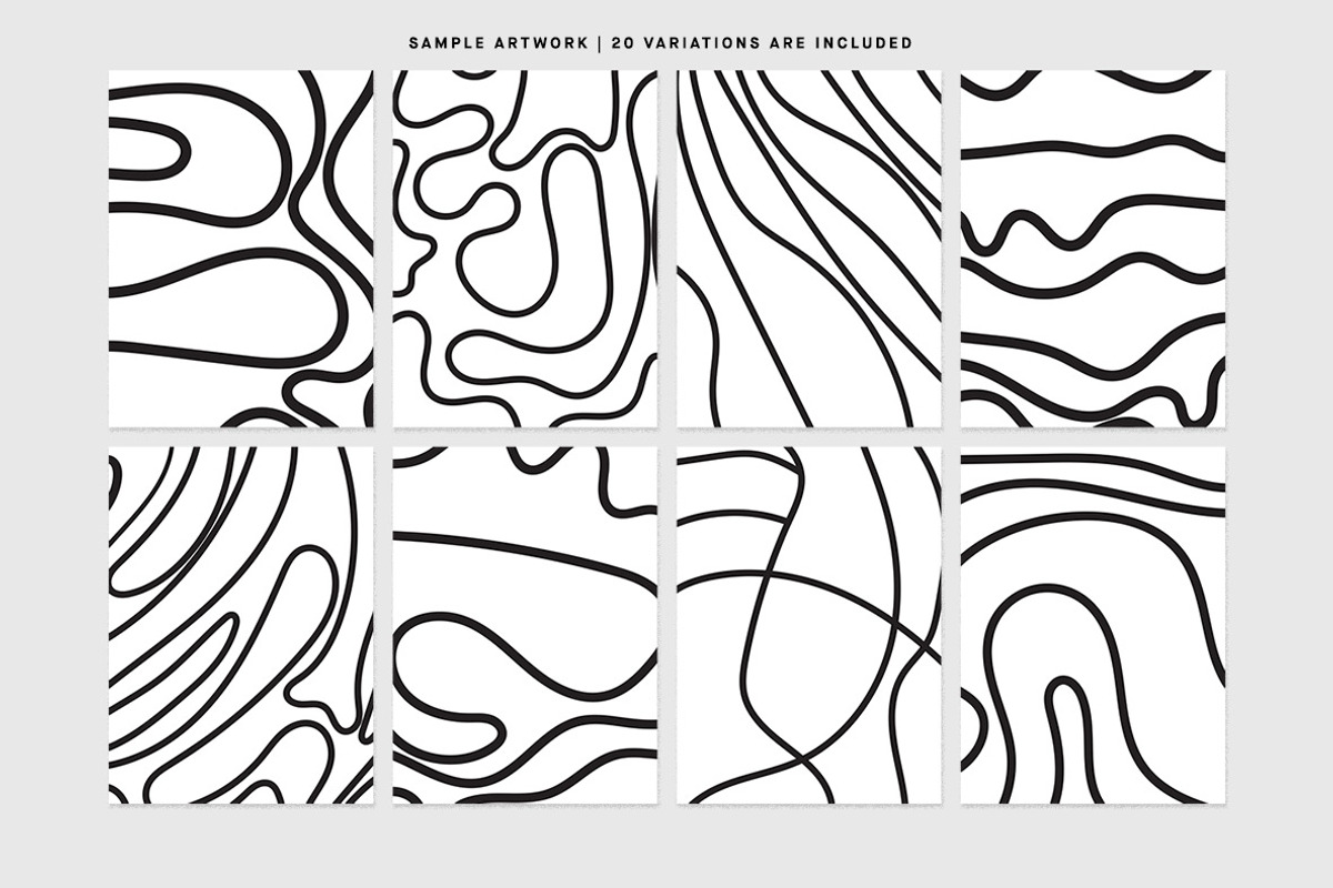 Day dream noodle - Abstract artwork, a Decorative Illustration by Huebert World (Photo 2 of 10)