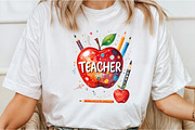 Best Teacher Teacher's Day Clipart, an Illustration by DreamCafeArt (Thumbnail 2 of 7)