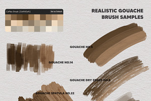 Gouache Procreate Brush Kit Of 23