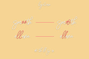 San Francisco, a Script Font by Teweka (Thumbnail 5 of 6)