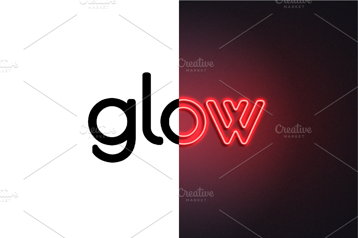 Neon Text Effect, a Layer Style Add-On by alexdndz (Photo 2 of 2)
