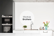 Kitchen mockup mock up 17, a Print Template by MockUpBrothers (Thumbnail 1 of 5)
