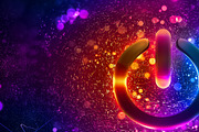 Burning Power Button, a Technology Photo by BazziBa♥ (Thumbnail 2 of 3)