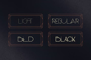Monday Boulevard - Art Deco Typeface, a Font by VP Fonts (Thumbnail 2 of 9)