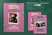 Redonan - Mental Health Awareness, a Flyer Template by Attype (Thumbnail 1 of 4)