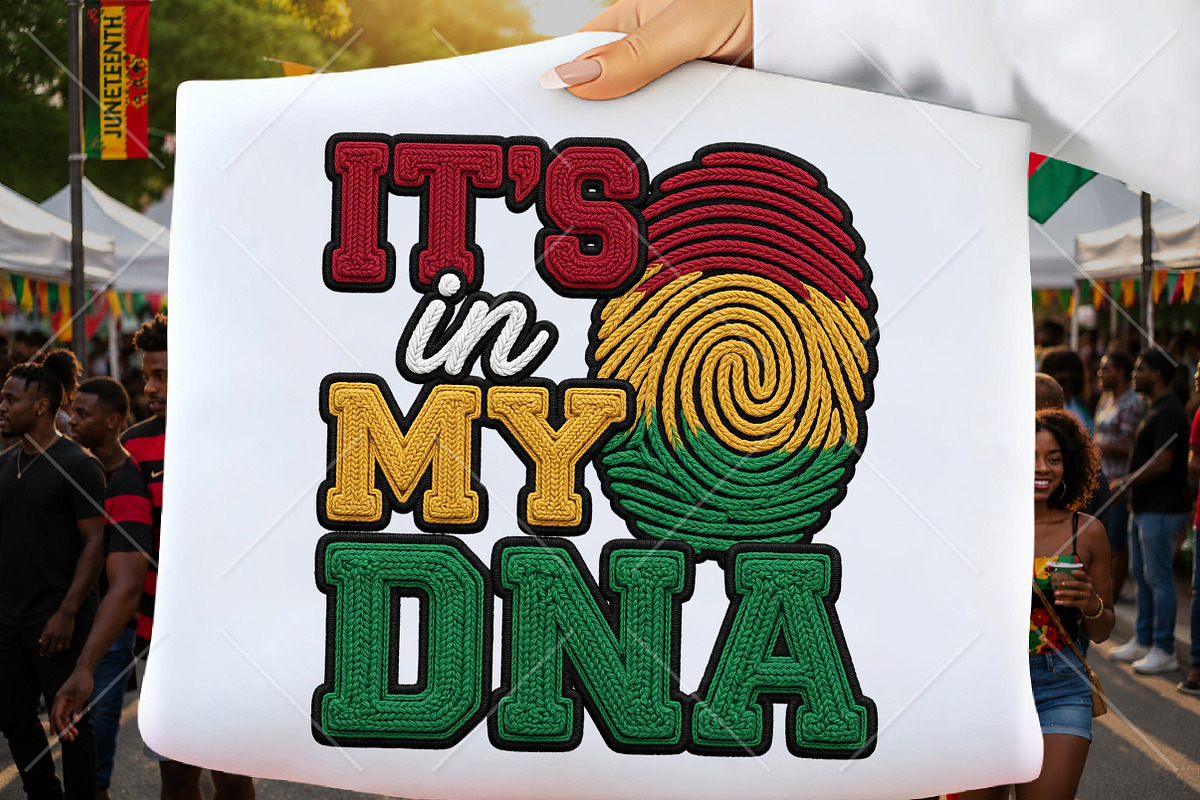 African Heritage DNA PNG, a Seasonal Illustration by Canvas Craft (Photo 1 of 5)