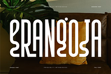 Erangoja - Unique Condensed Font