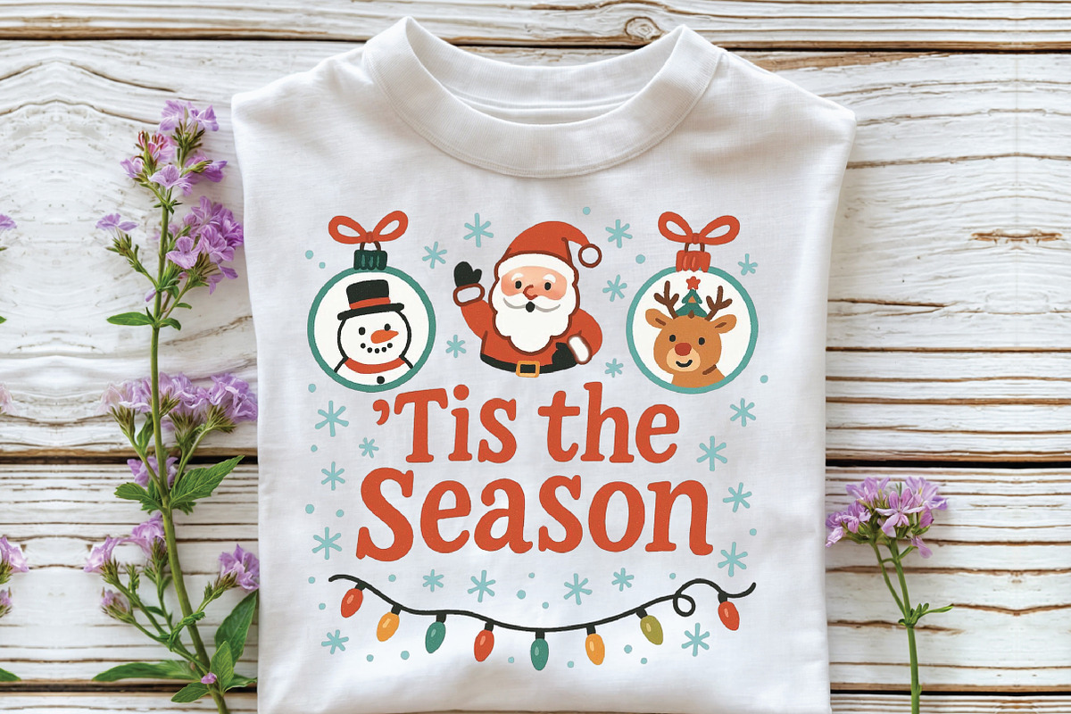 'Tis The Season PNG Christmas, an Illustration by CraftArtStudio (Photo 2 of 4)