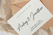 Herathine - Elegant Script, a Script Font by MJB Letters (Thumbnail 7 of 10)