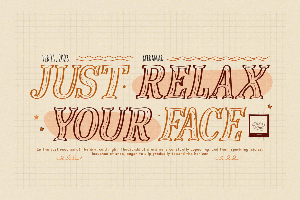 Miramar Font Serif, a Serif Font by infernostudio3 (Photo 2 of 10)