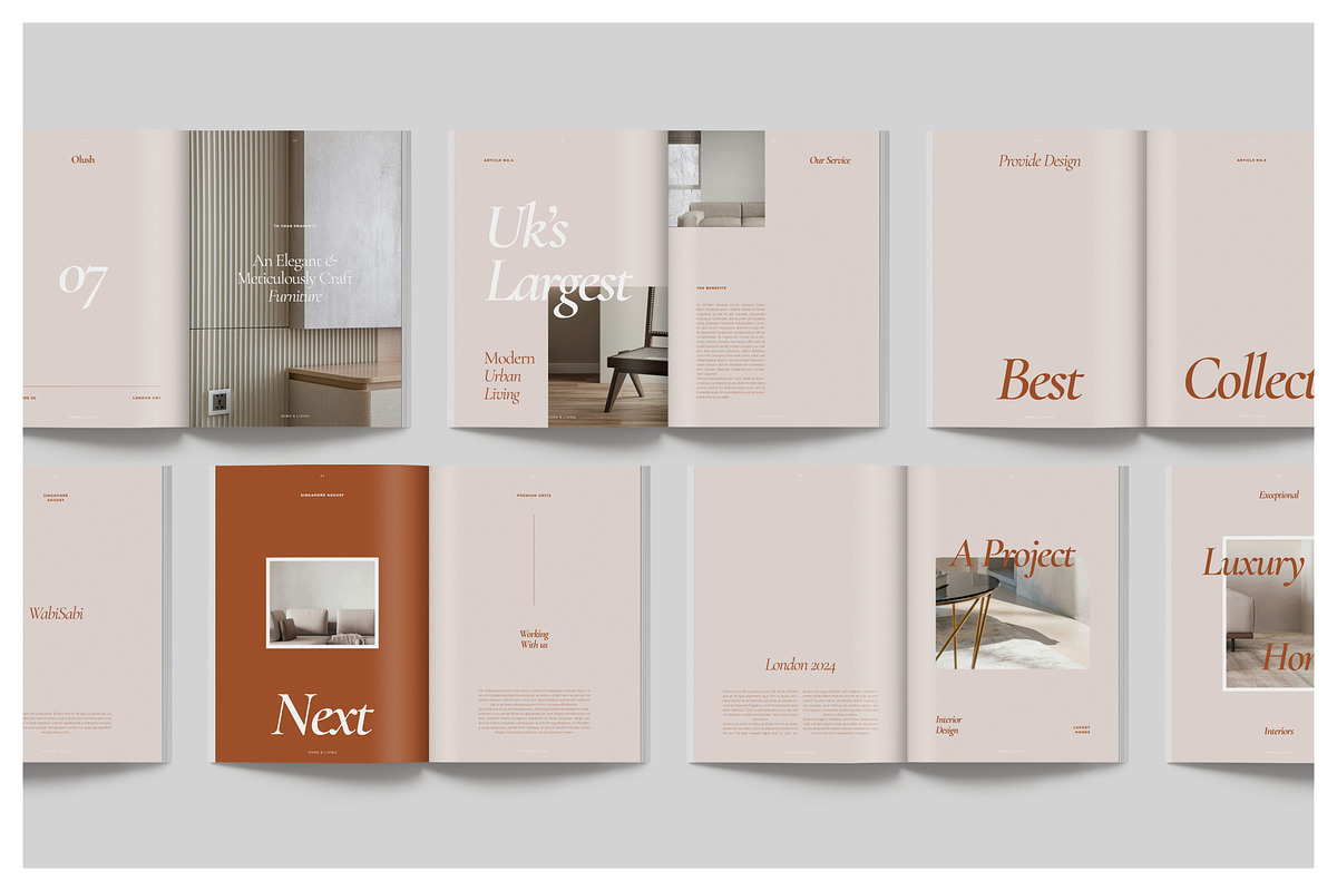 OLUSH Multipurpose Catalog, a Magazine Template by Arif Tri Ananta (Photo 8 of 14)