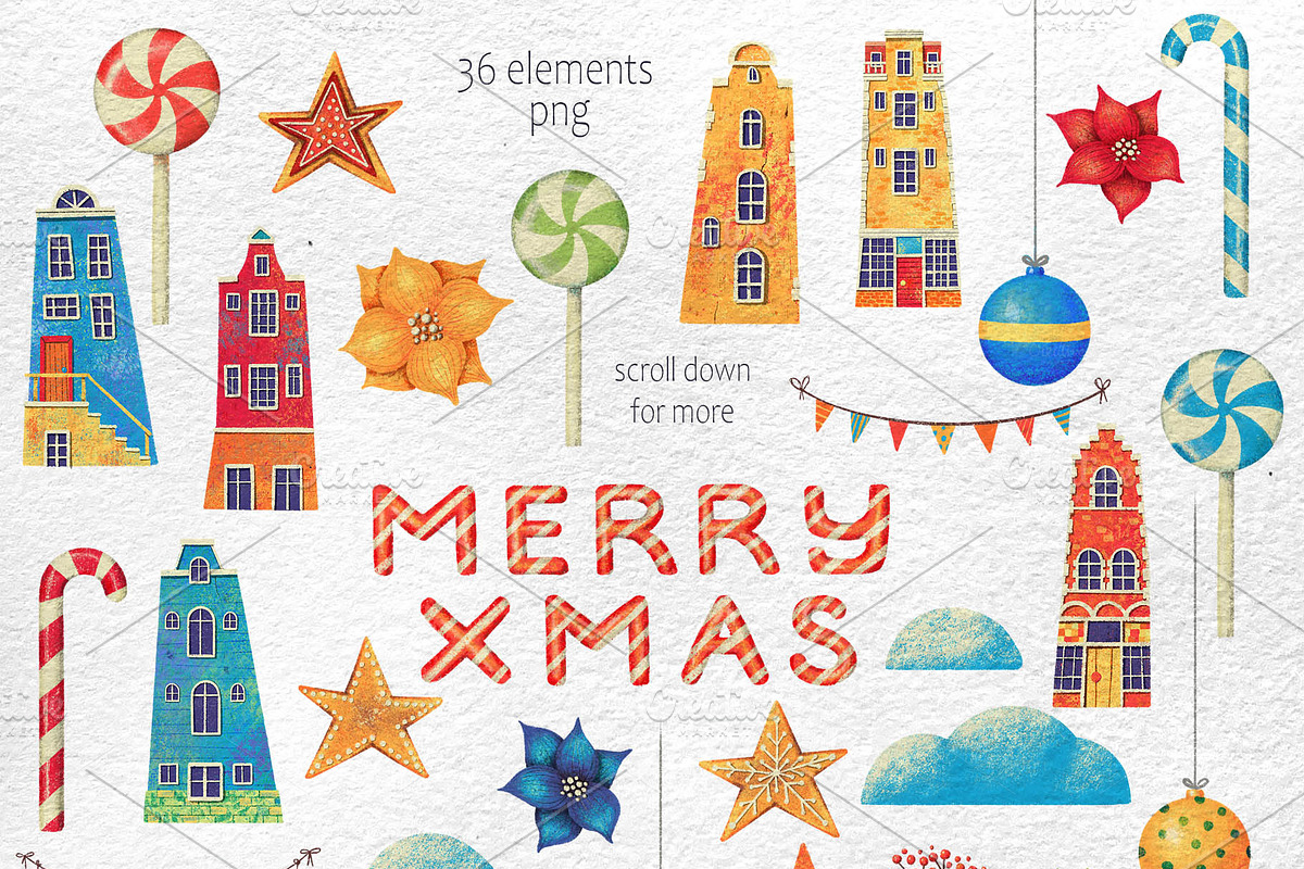 Magical Christmas Street, an Illustration by Daria's Magic World (Photo 5 of 5)