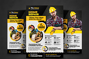 Home Repair Flyer Template, a Flyer Template by AfzaalGraphics (Thumbnail 1 of 4)