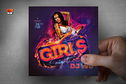Girls Night Flyer, a Flyer Template by MonkeyBOX (Thumbnail 3 of 3)