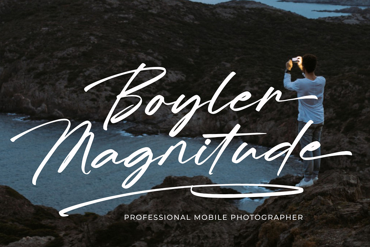 Reliska Bondes Modern Signature Font, a Script Font by Letterena Studios Script (Photo 4 of 20)