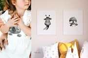 Cute animal faces. Posters, an Animal Illustration by tata_ota (Thumbnail 6 of 8)