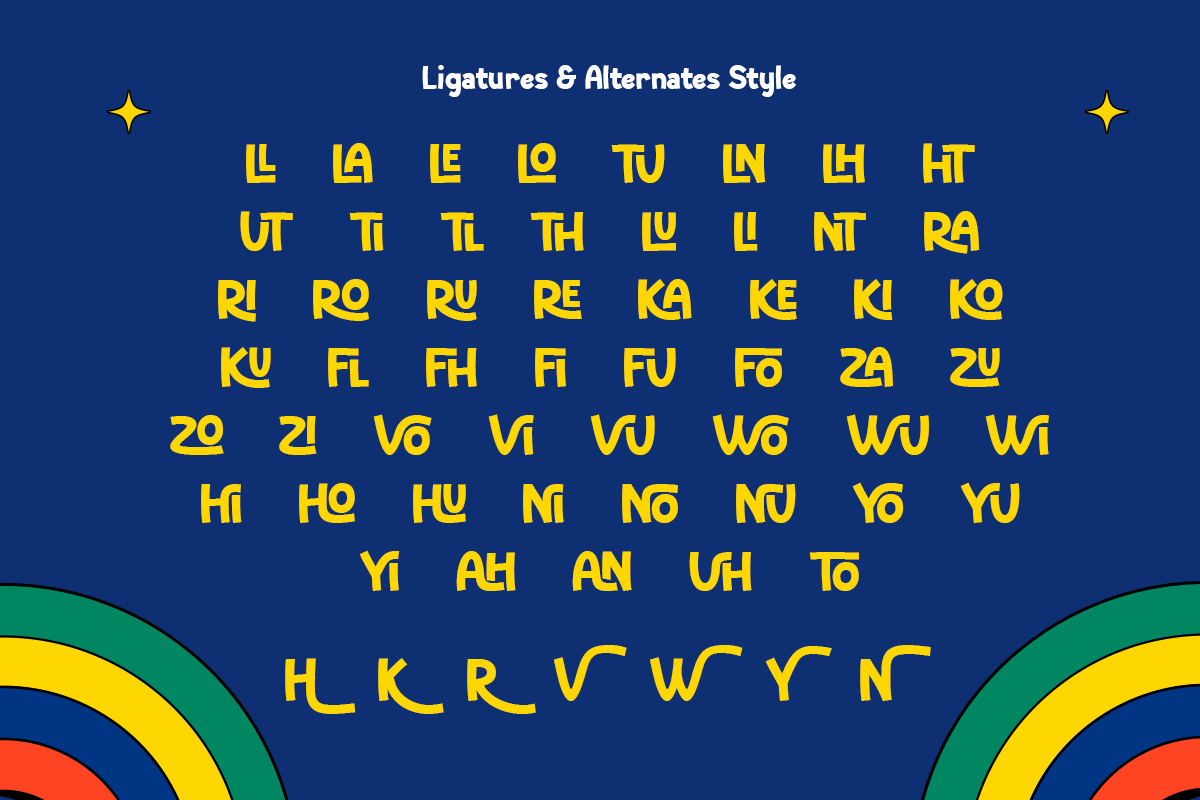 Ruskaf - Playful Sans Font, a Sans Serif Font by RagamKata (Photo 9 of 10)