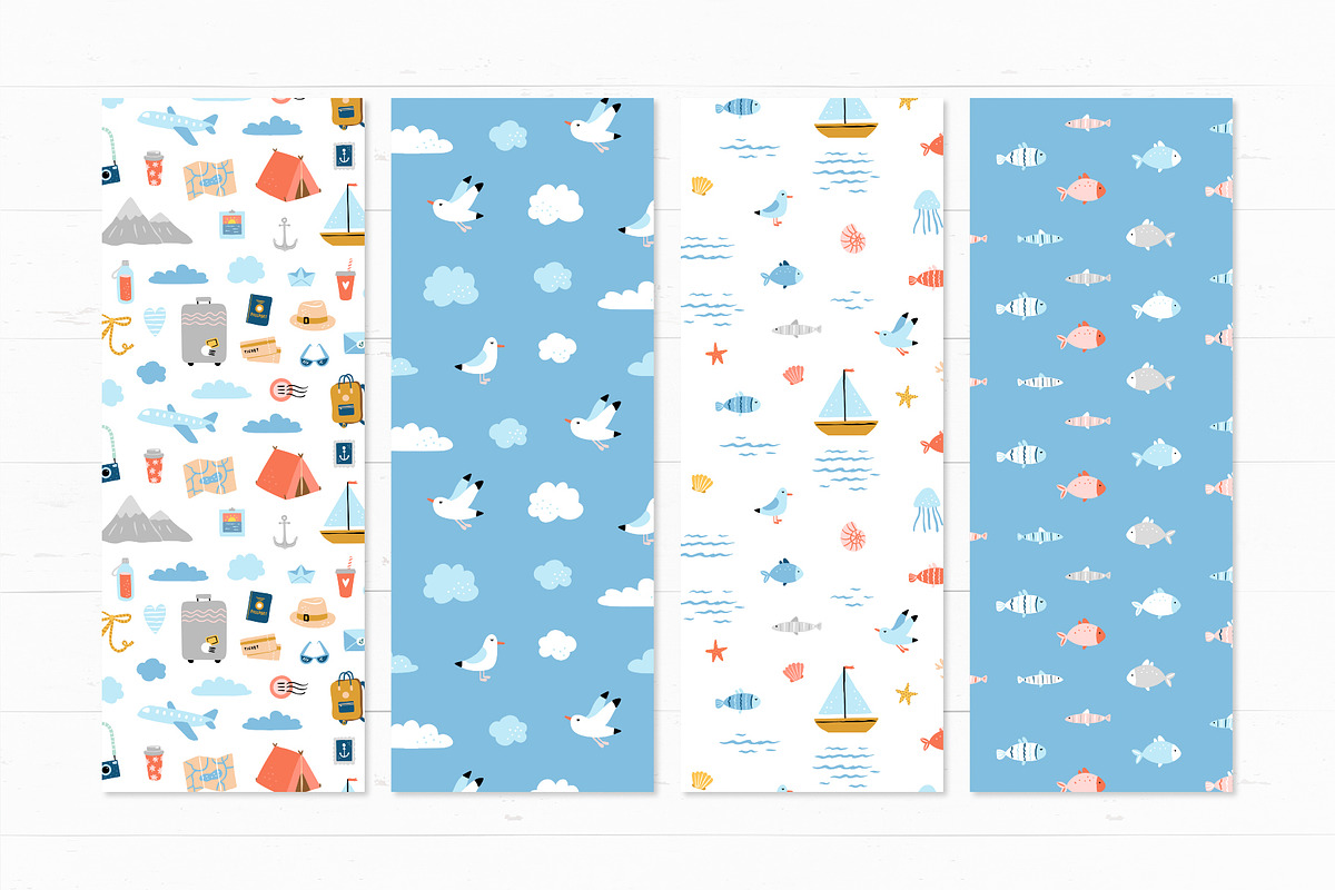 Summertime Illustrations & Patterns, an Illustration by Redchocolate (Photo 8 of 12)