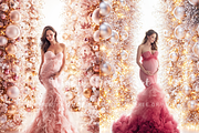 Christmas Ornaments Backlit Backdrop, a Background Photo by Winwin Design Art (Thumbnail 3 of 9)