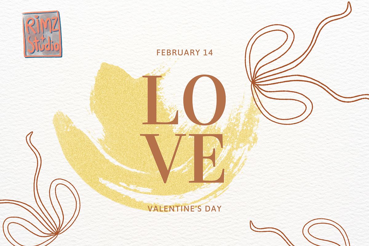 Hand-Drawn Love Doodle Elements set, an Object Illustration by RimzStudio (Photo 3 of 4)