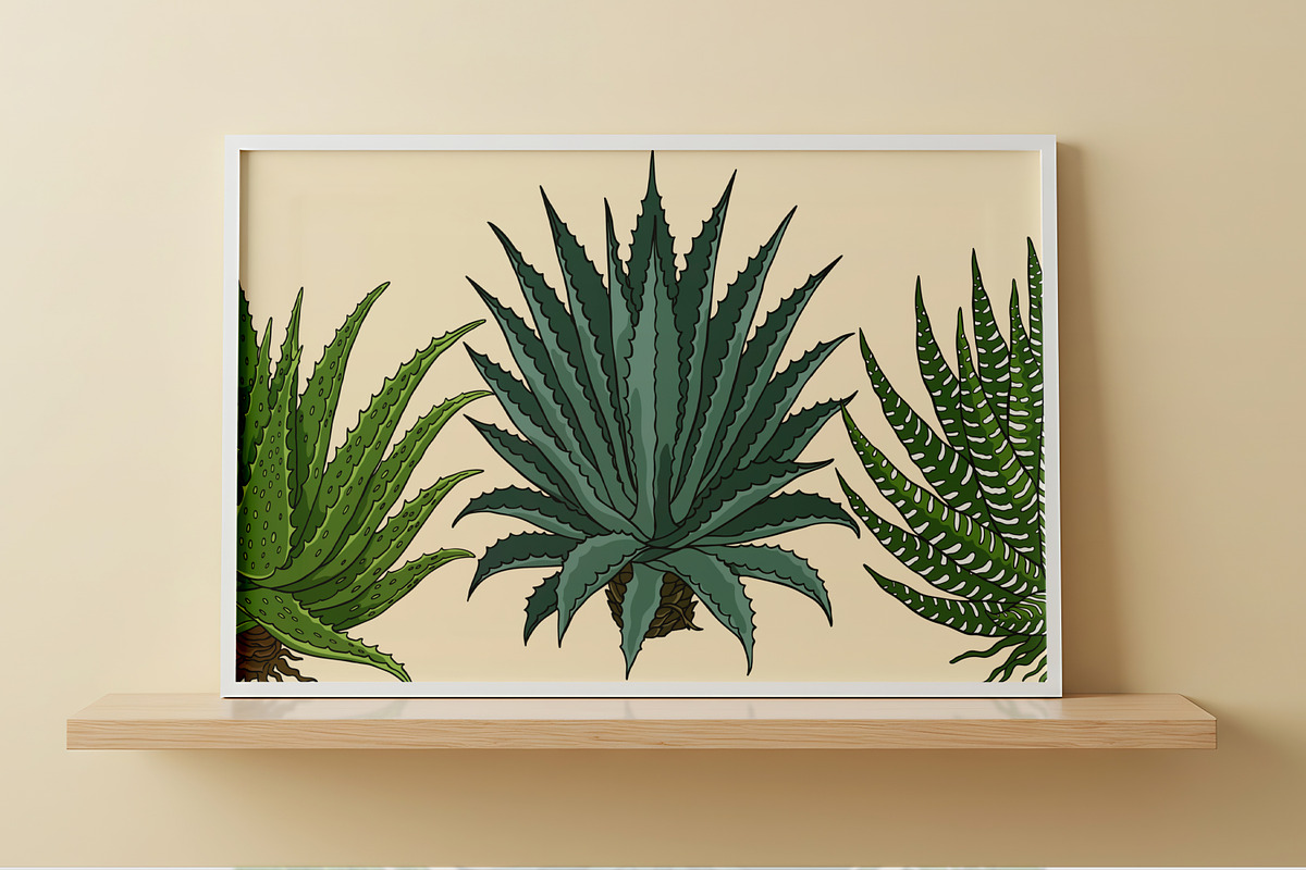 Succulent Illustration Pack, an Illustration by Tekuni (Photo 12 of 13)
