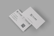Gray Minimal Business Card, a Business Card Template by Shahjhan (Thumbnail 1 of 5)