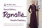 Kin Rash - Arabic Font for Fashion, a Sans Serif Font by twinstd (Thumbnail 4 of 7)