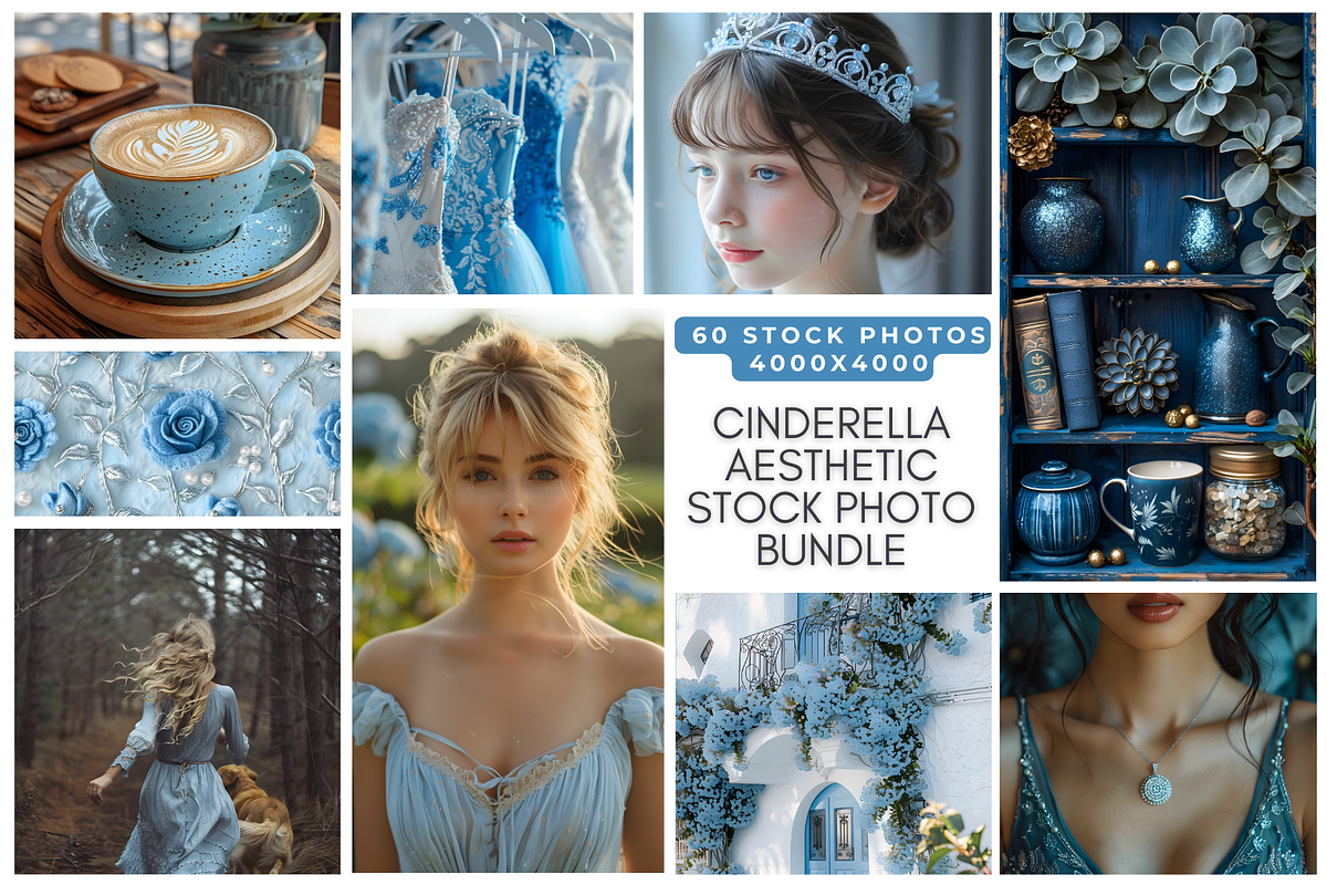 Cinderella Aesthetic Photo Bundle, a Background Graphic by NadiaTheronArt (Photo 1 of 6)