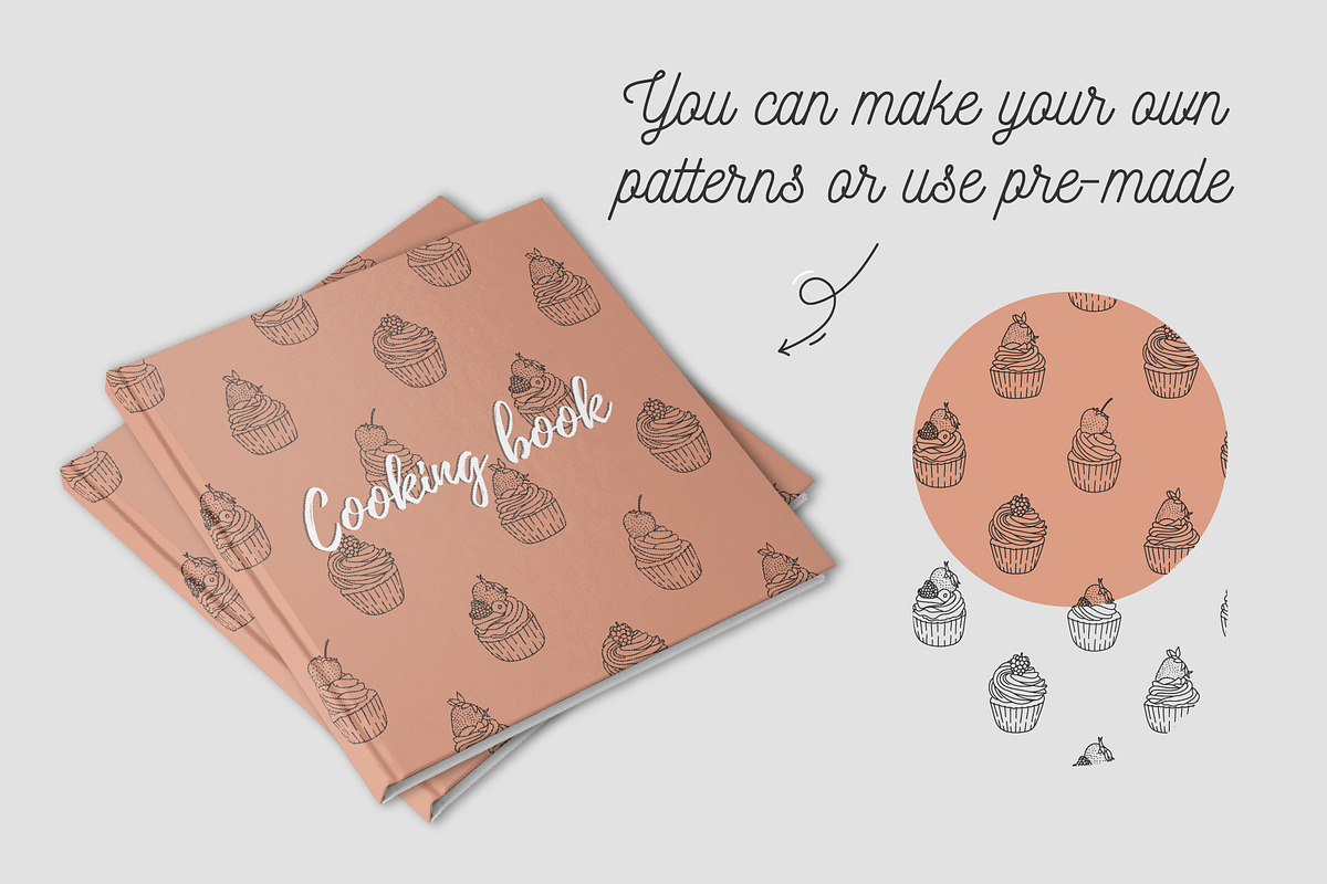 Pack of bakery illustrations, a Food Illustration by Wander Designs (Photo 3 of 6)