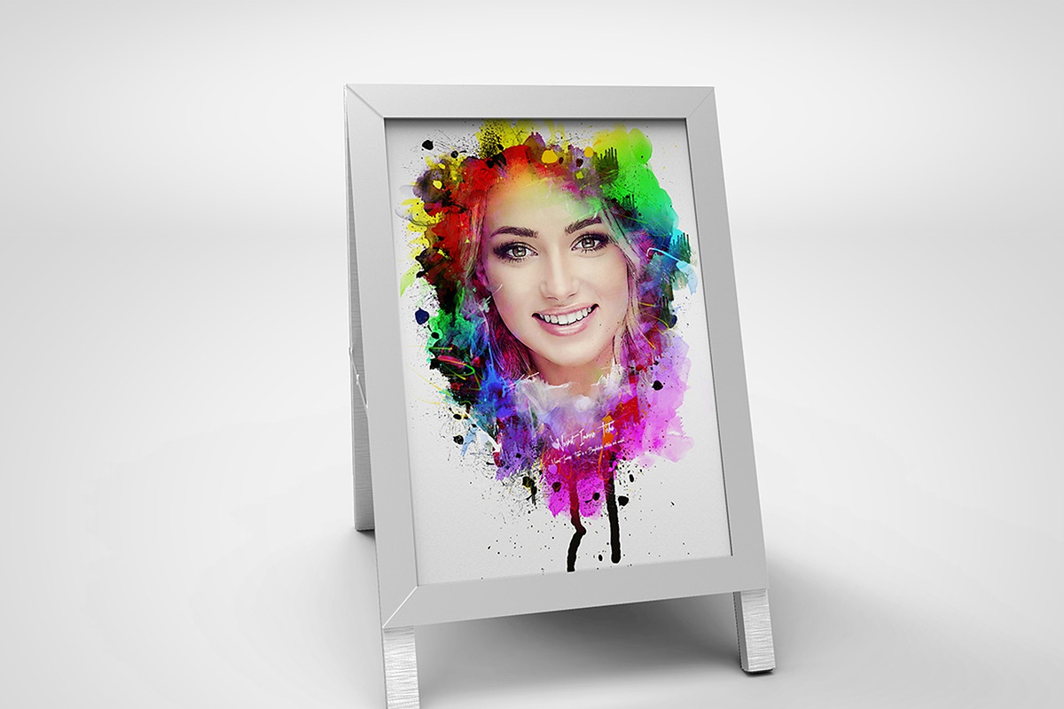 Art Stick Photo Template, an Action Add-On by MRI STUDIO (Photo 6 of 10)